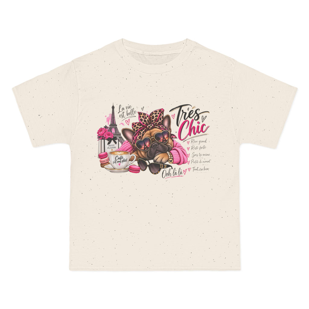 T-Shirt — Très Chic French Bulldog Graphic Tee
