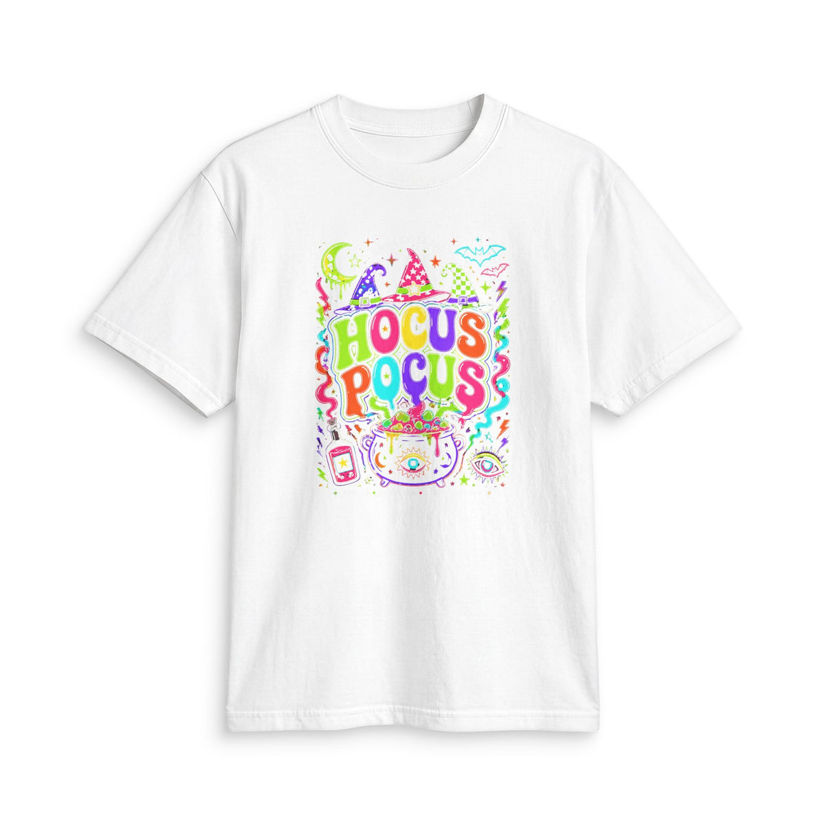 Hocus Pocus Colorful Halloween Tee