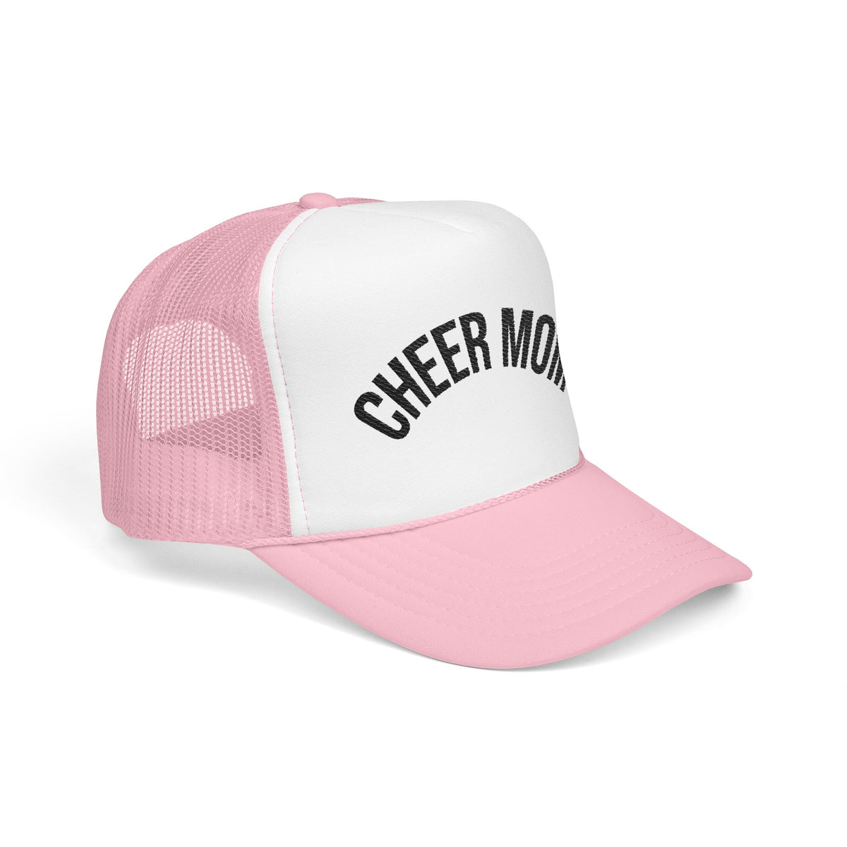 Cheer Mom Foam Trucker Hat — Pom-Proud Cheerleading Mom Cap