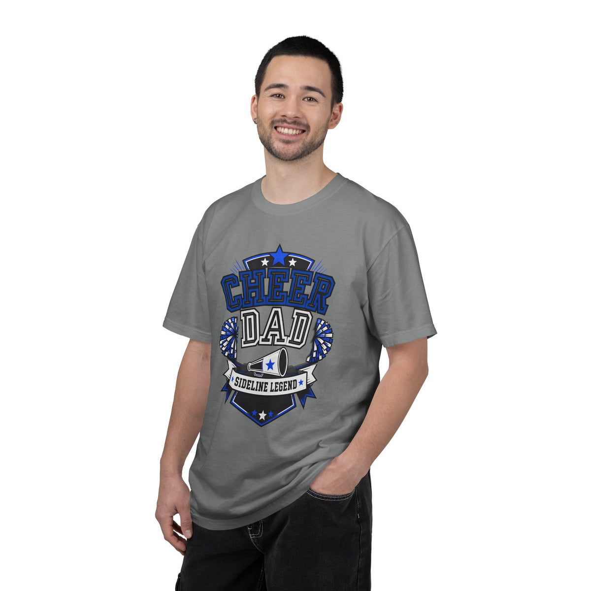 Cheer Dad T-Shirt — Sideline Legend Dad Shirt for Cheer Supporters