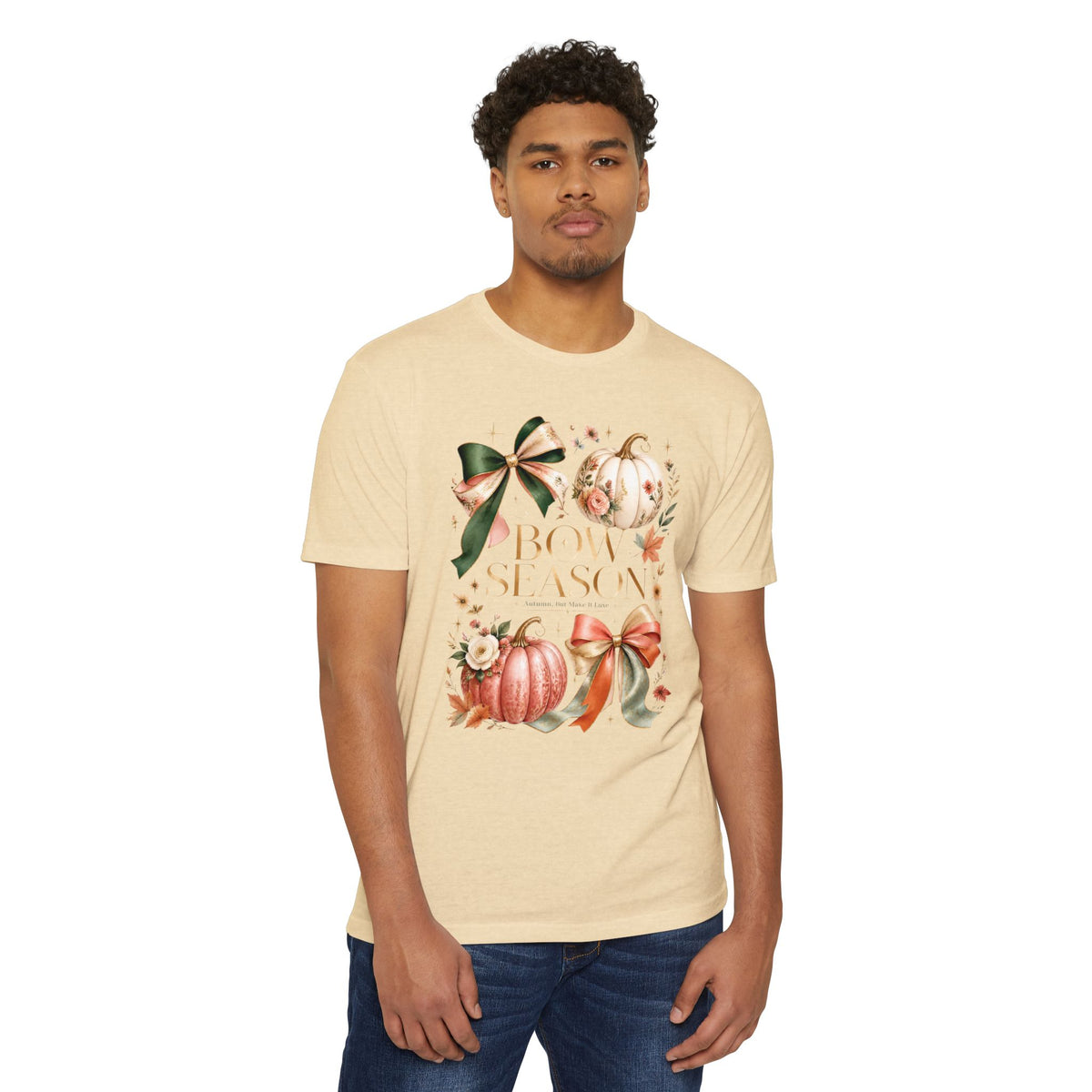 Fall Season Pumpkin Tee — 'Boo-y Season' Autumn Graphic T-Shirt