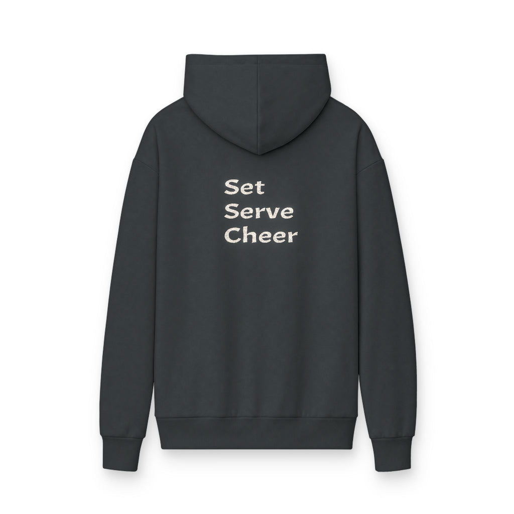 V.I.T. Hoodie — Minimal Daisy Script Design