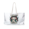 Axolotl Attitude Weekender Bag — Cute Axolotl Travel Tote