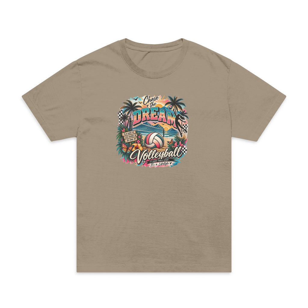 Volleyball "Chase the Dream" Vintage Beach T-Shirt