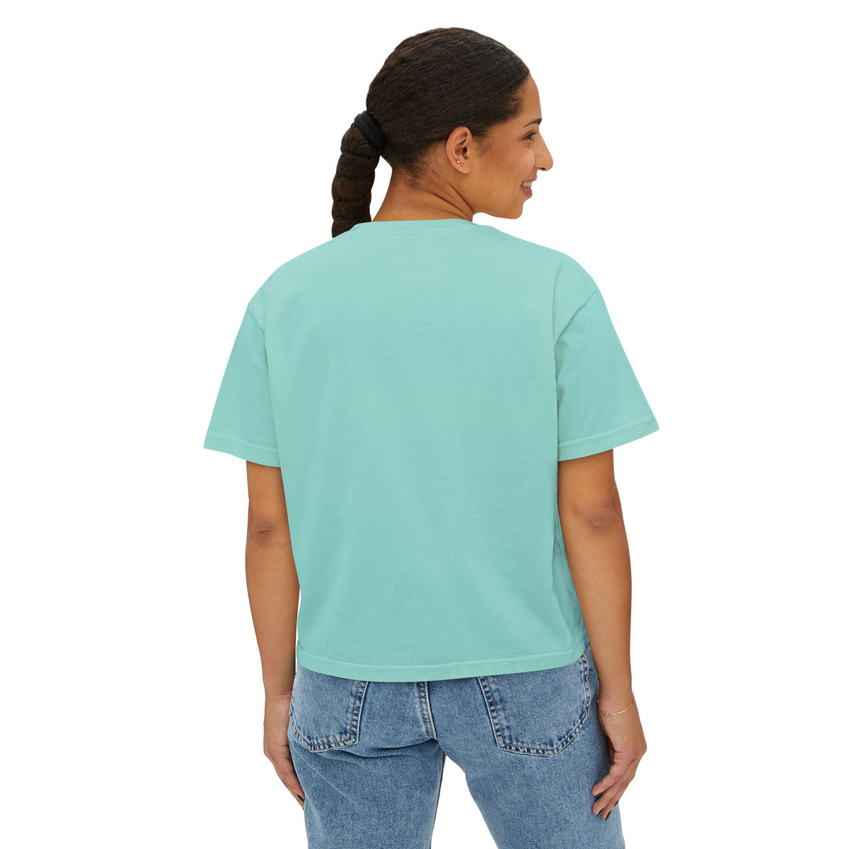 Rest Mode Women's Boxy Tee — Relaxed Graphic T-Shirt