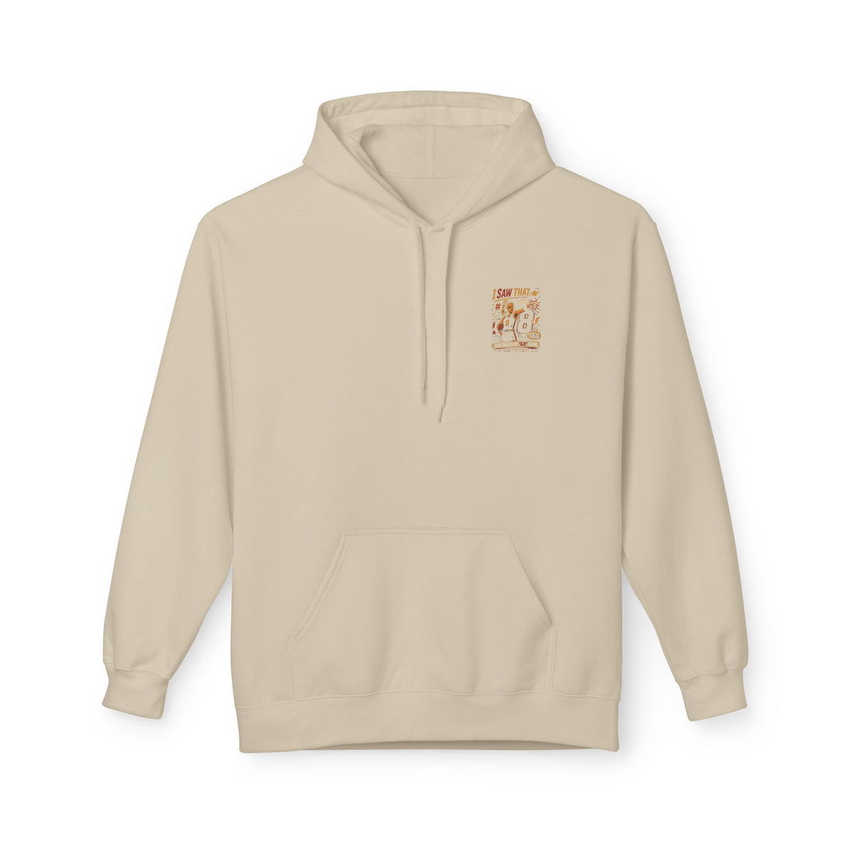 Point Made Hoodie — "I Saw What I Saw" Football Referee Fan Pullover