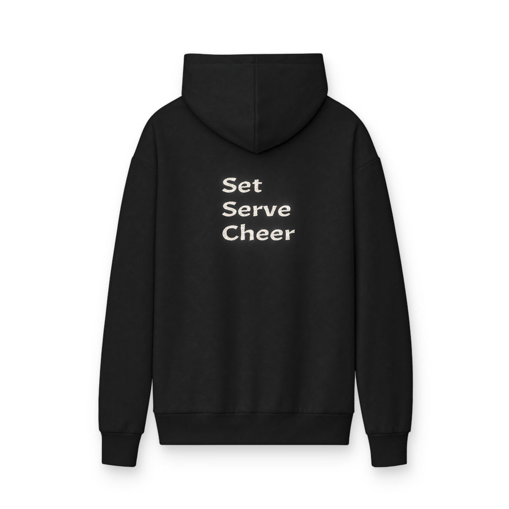 V.I.T. Hoodie — Minimal Daisy Script Design