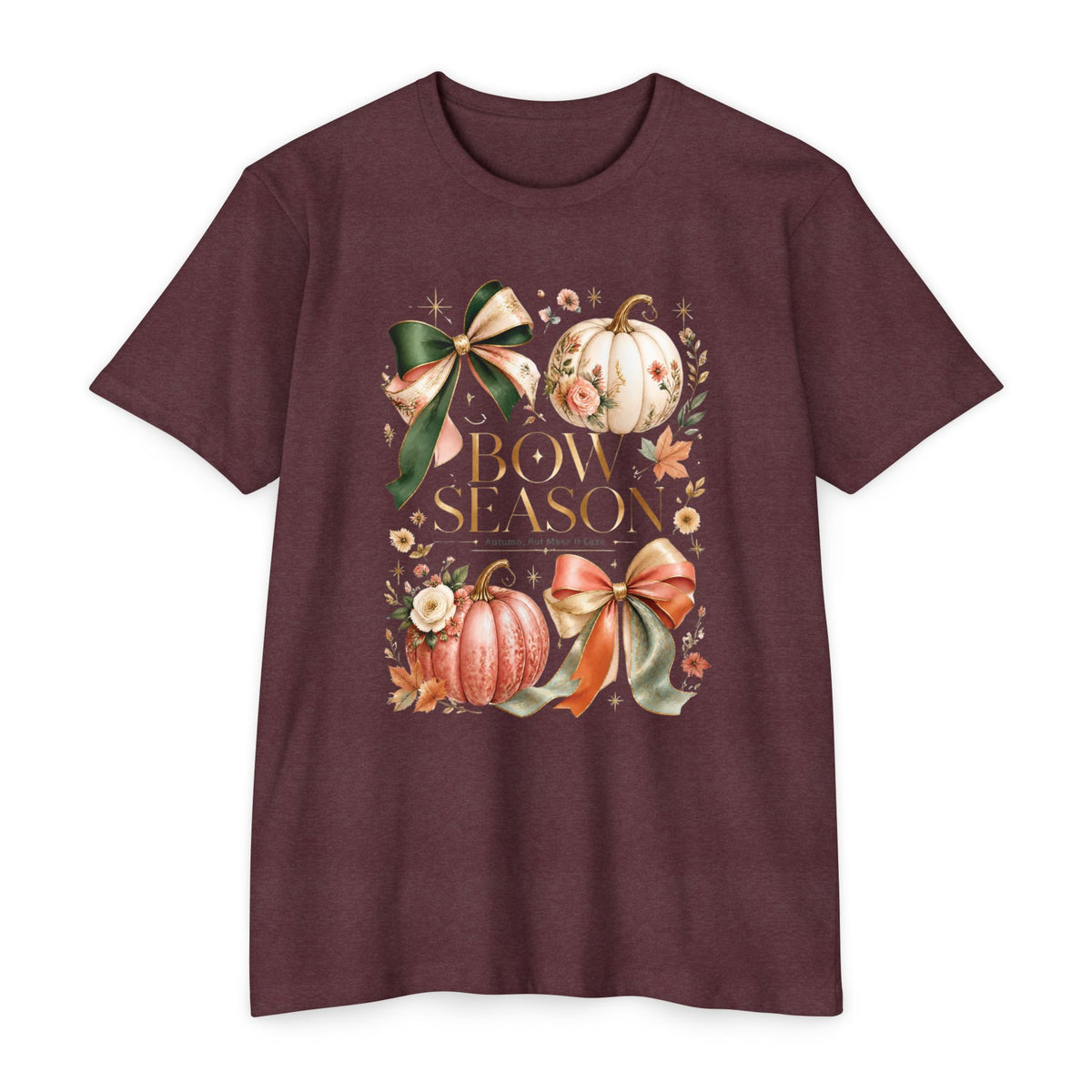 Fall Season Pumpkin Tee — 'Boo-y Season' Autumn Graphic T-Shirt