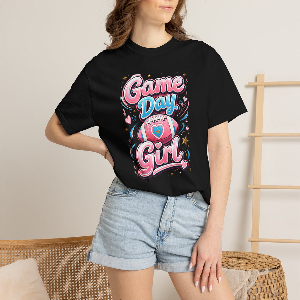 Cheer Mom Name Crew T-Shirt — Personalized Cheerleading Support Tee