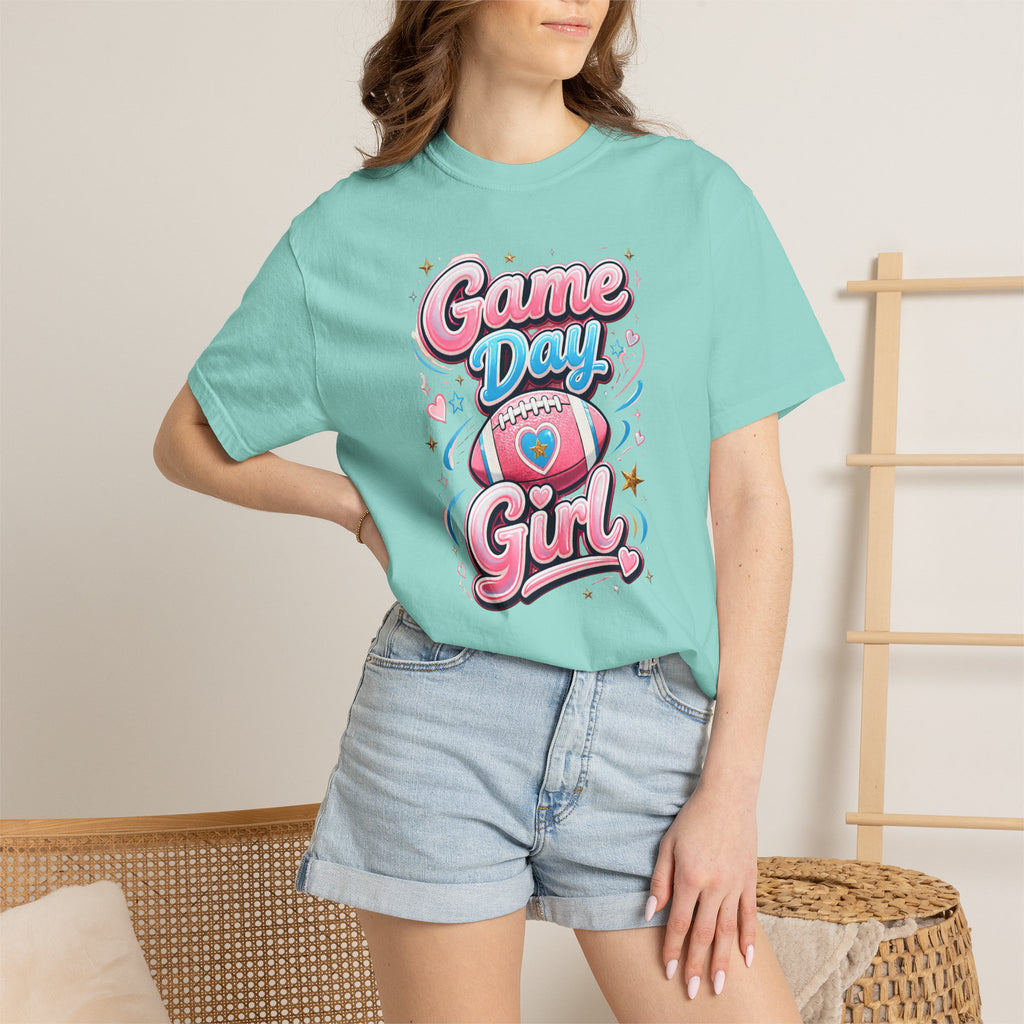 Cheer Mom Name Crew T-Shirt — Personalized Cheerleading Support Tee