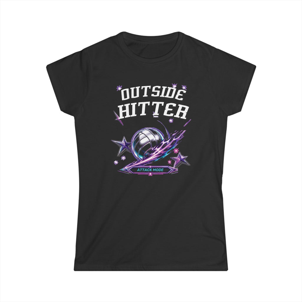 Outside Hitter Athlete Tee – Women’s Softstyle Volleyball Shirt