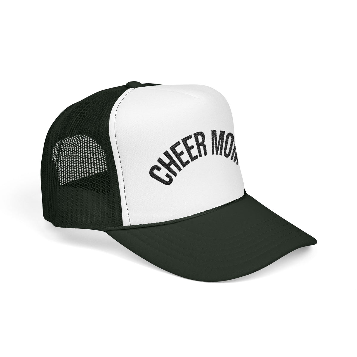 Cheer Mom Foam Trucker Hat — Pom-Proud Cheerleading Mom Cap