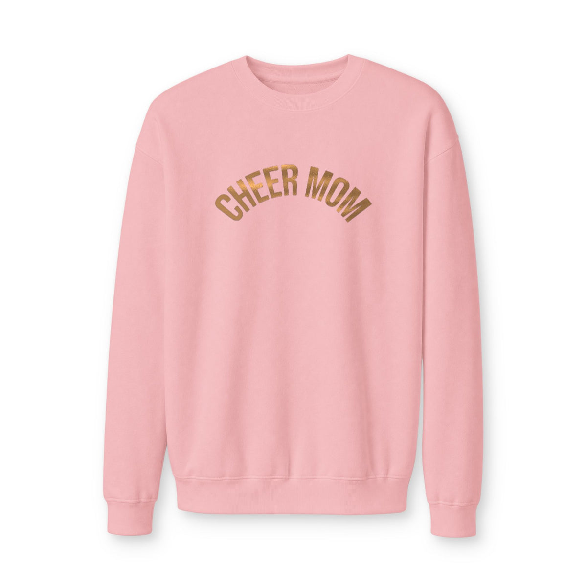 Cheer Mom Crewneck Sweatshirt — Personalized Back Name Fleece