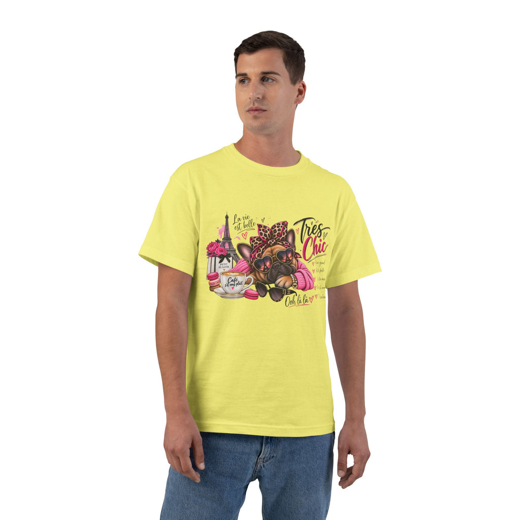 T-Shirt — Très Chic French Bulldog Graphic Tee
