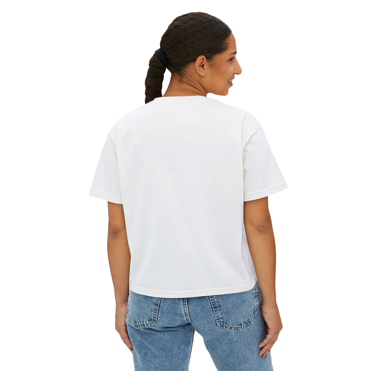 Make Today Epic Boxy Tee — Women's Motivational Graphic T-Shirt