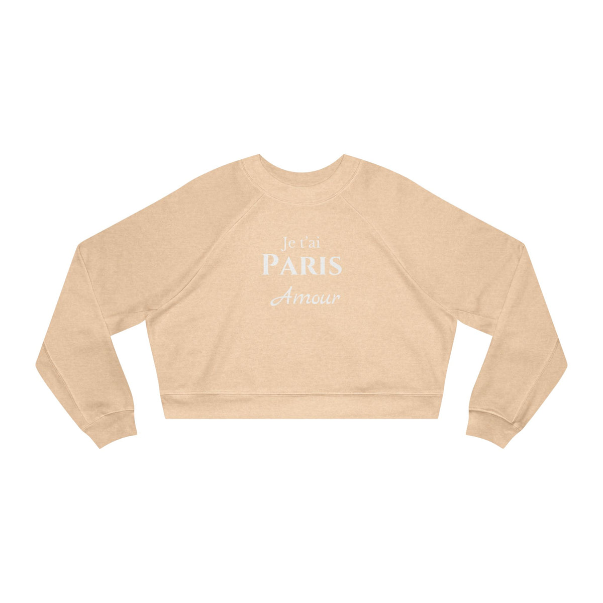 Cropped Pullover — 'Fun Vibes' Colorful Retro Graphic