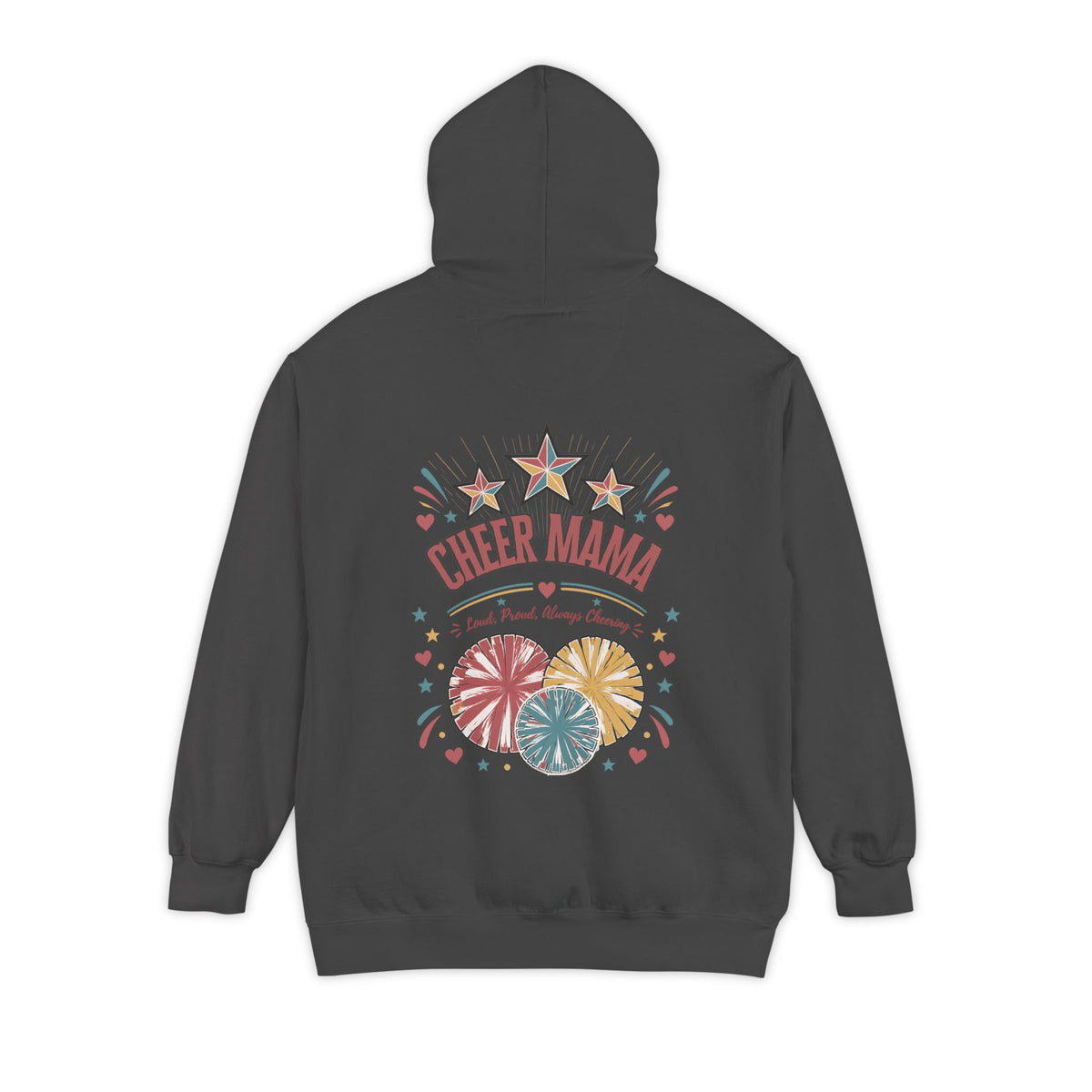 Heart Graphic Hoodie — Minimal Red Heart Pullover for Valentine’s Day & Everyday