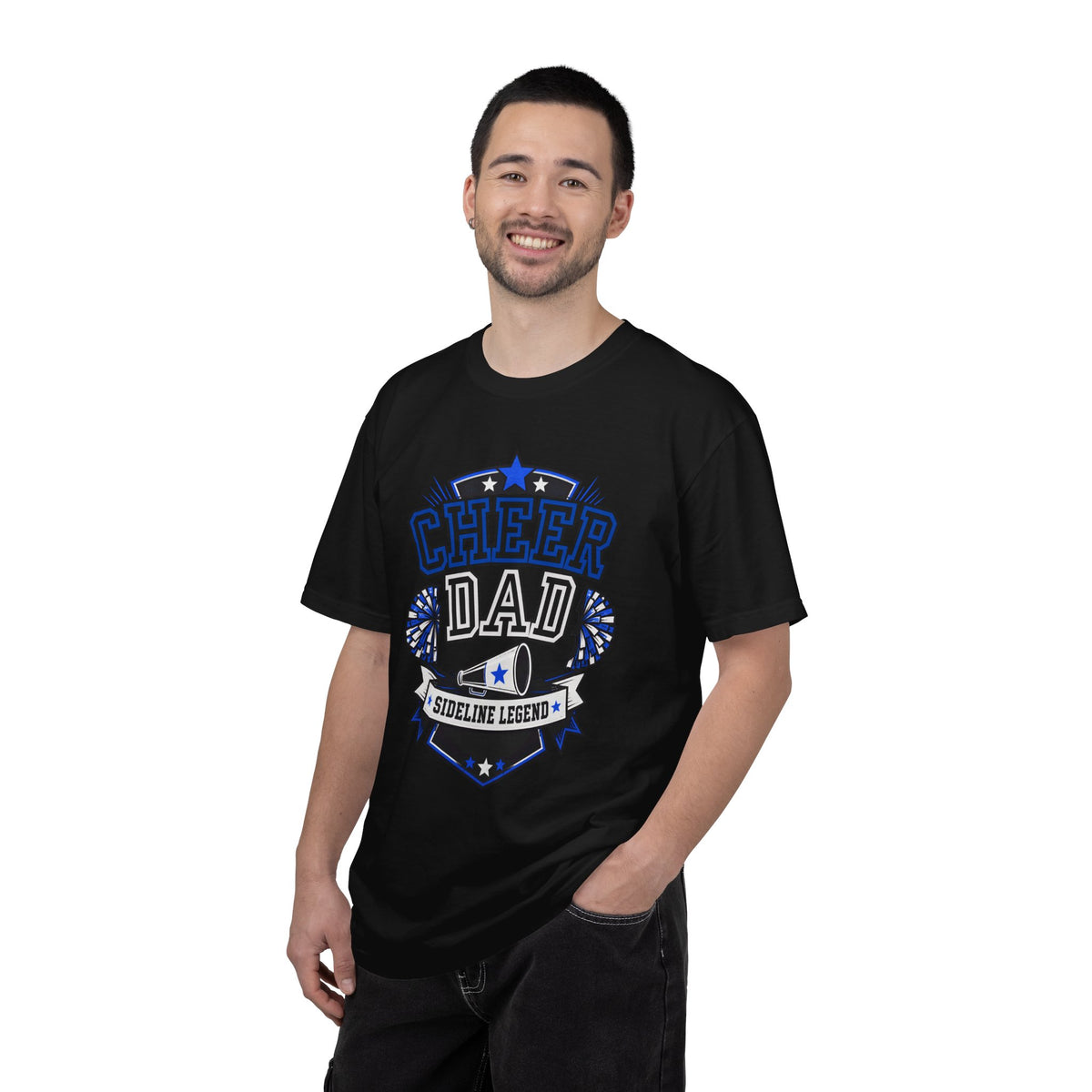 Cheer Dad T-Shirt — Sideline Legend Dad Shirt for Cheer Supporters
