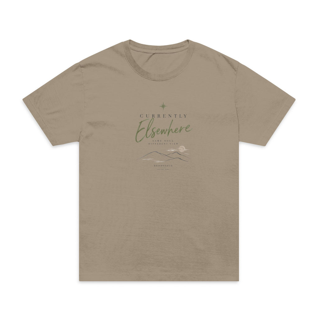 Eleanor Mountain Script T-Shirt — Vintage Adventure Graphic Tee