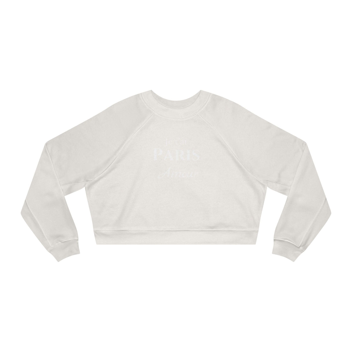 Cropped Pullover — 'Fun Vibes' Colorful Retro Graphic