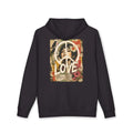 Peace & Love Retro Collage Hoodie