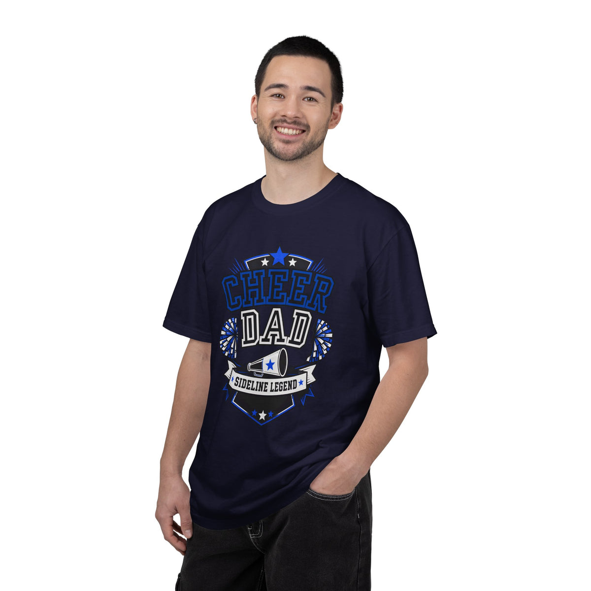 Cheer Dad T-Shirt — Sideline Legend Dad Shirt for Cheer Supporters