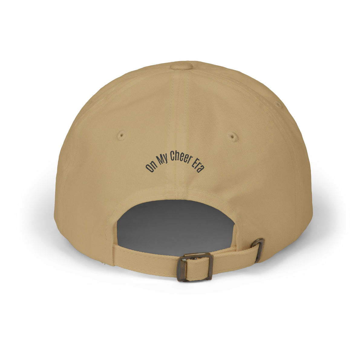 Cheer Mom Dad Cap — Embroidered ‘CHEER MOM’ Front & ‘On My Cheer Era’ Back
