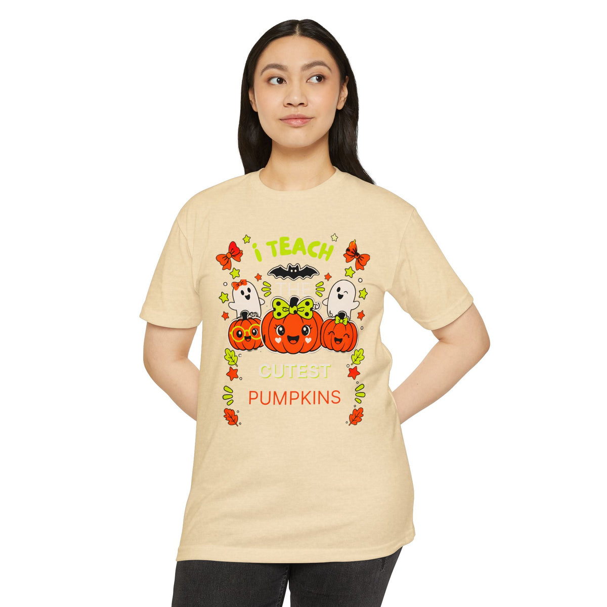 Teacher Halloween T‑Shirt — I Teach the Cutest Pumpkins Tee