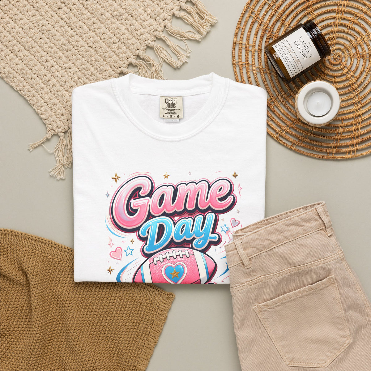 Game Day Girl Football Tee