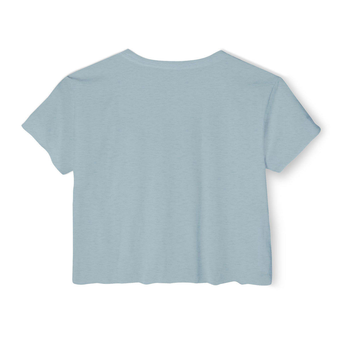 Happy Mind Happy Life Crop Top — Cute Pastel Festival Women's Tee