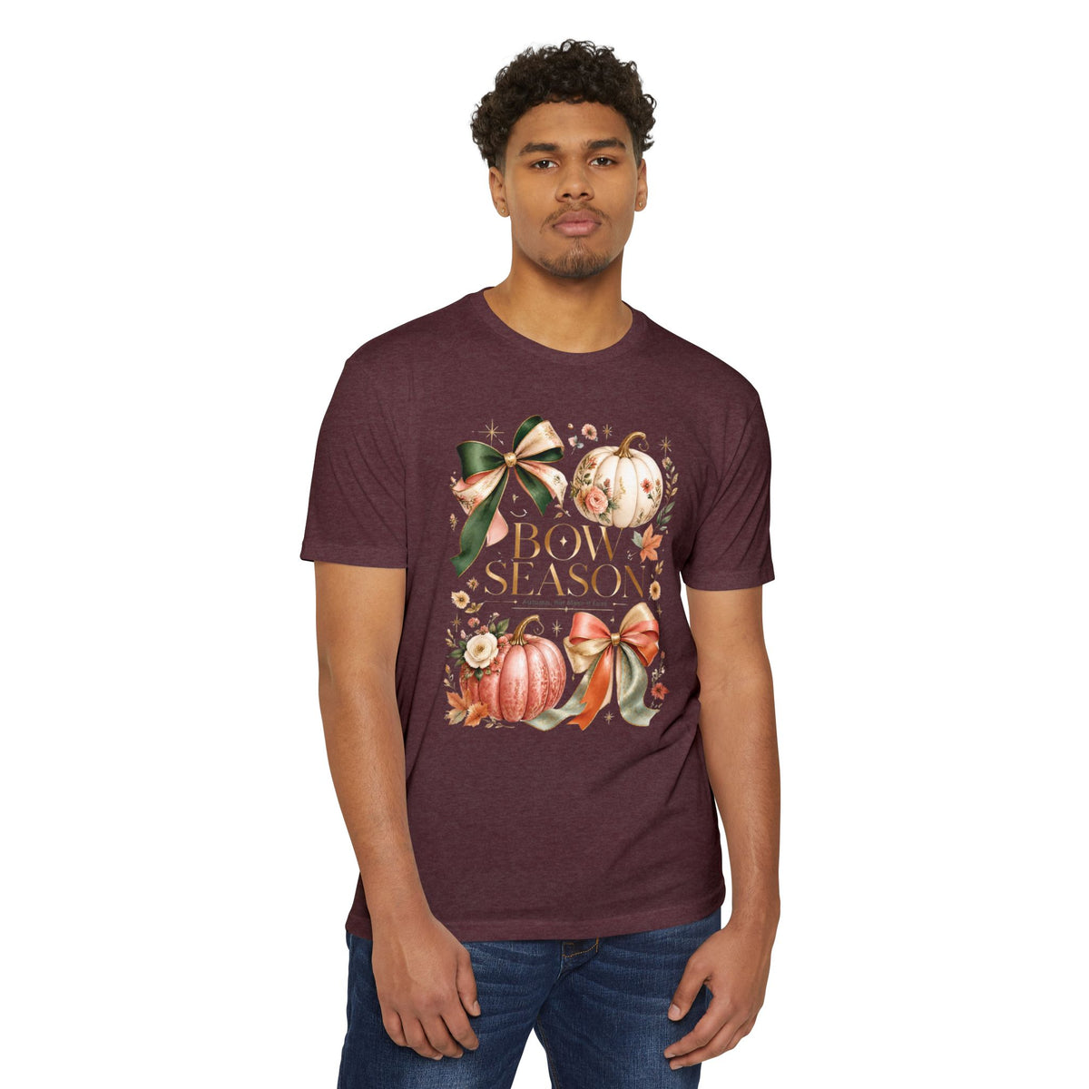 Fall Season Pumpkin Tee — 'Boo-y Season' Autumn Graphic T-Shirt