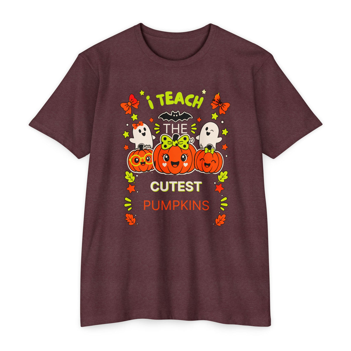 Teacher Halloween T‑Shirt — I Teach the Cutest Pumpkins Tee