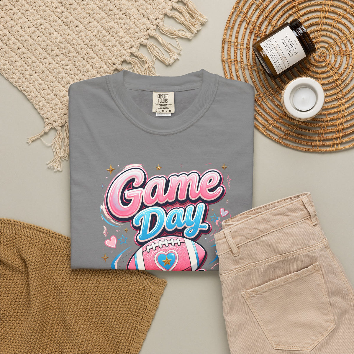 Cheer Mom Name Crew T-Shirt — Personalized Cheerleading Support Tee