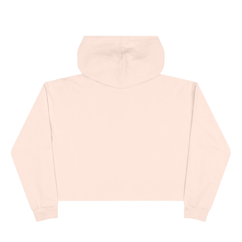Chic Pug Crop Hoodie — "Très Chic" Fashion Dog Graphic