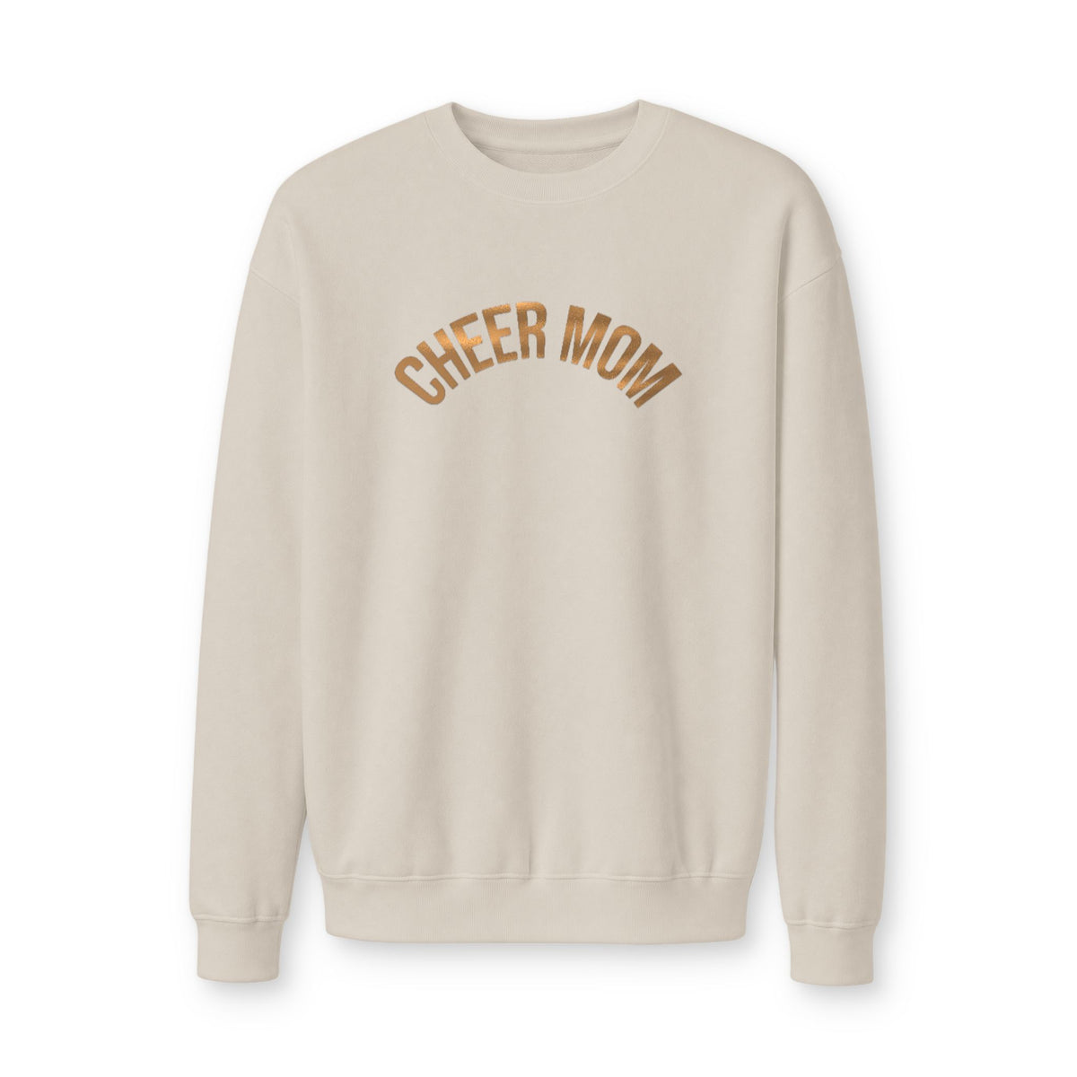 Cheer Mom Crewneck Sweatshirt — Personalized Back Name Fleece