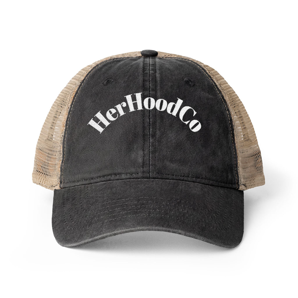 Women's Washed Mesh-Back Cap