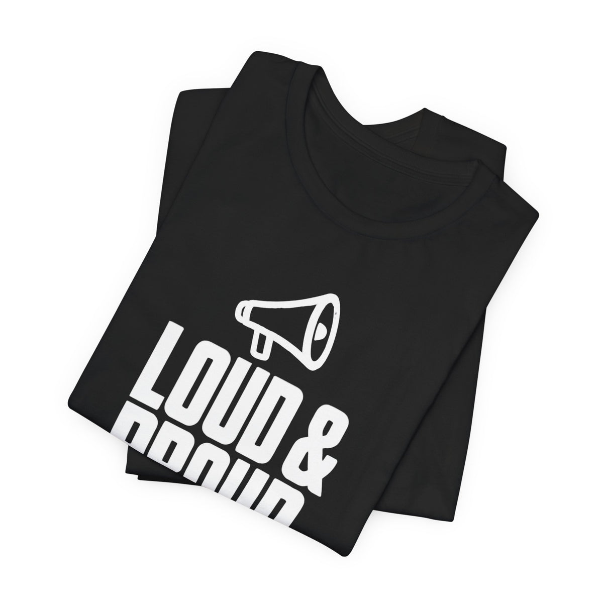 Loud & Proud — Volleyball Supporter Tee