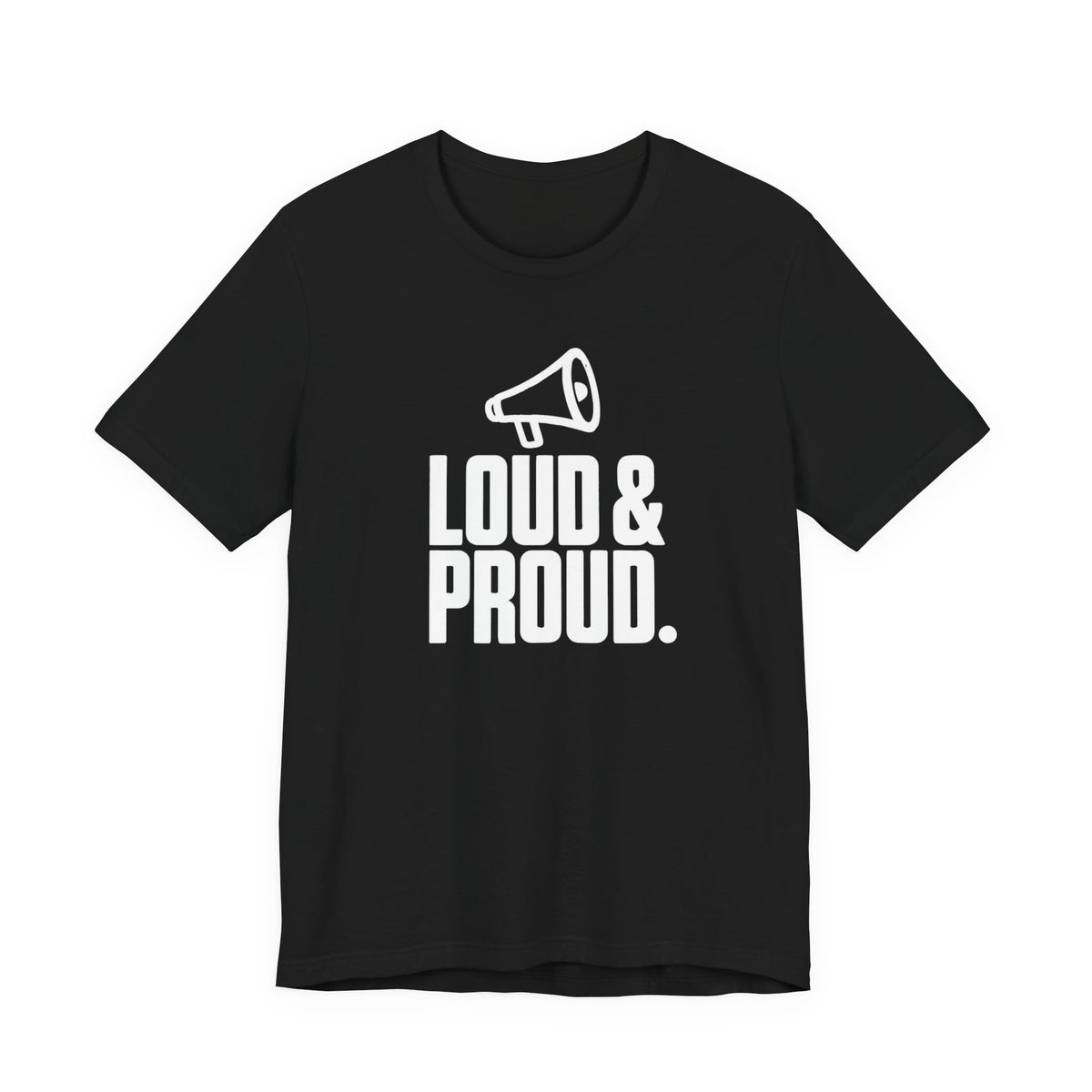 Loud & Proud — Volleyball Supporter Tee