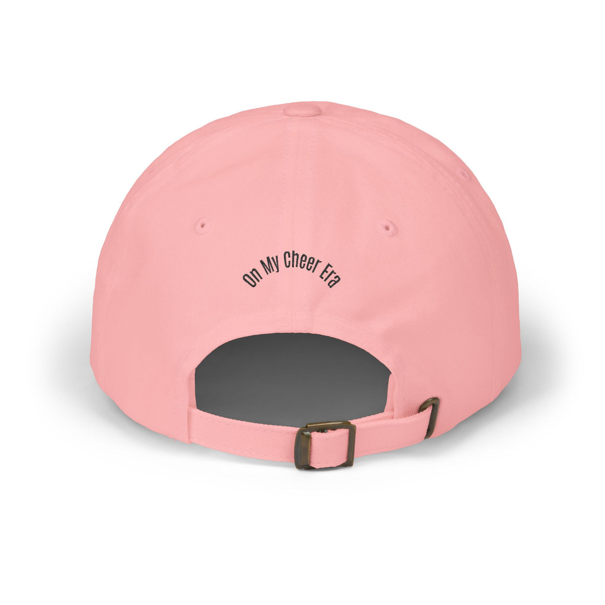Cheer Mom Dad Cap — Embroidered ‘CHEER MOM’ Front & ‘On My Cheer Era’ Back