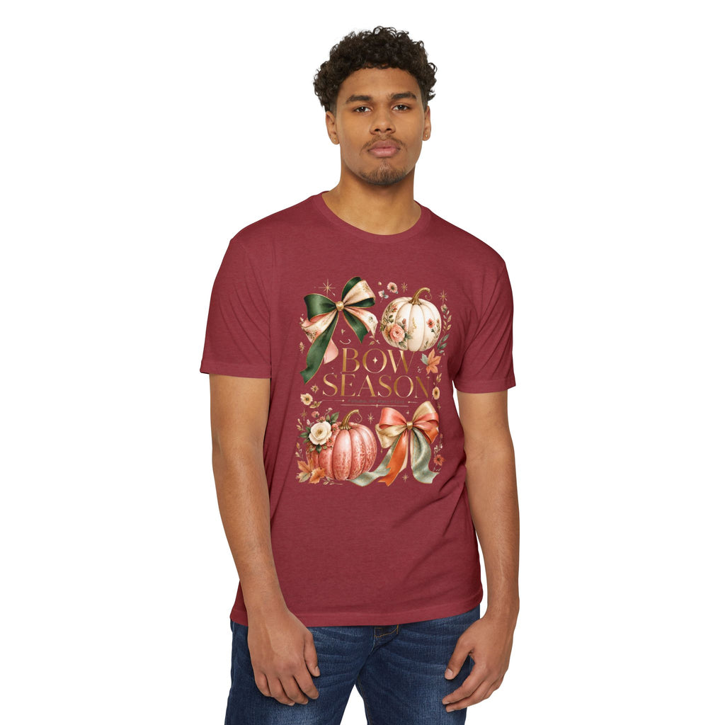 Fall Season Pumpkin Tee — 'Boo-y Season' Autumn Graphic T-Shirt