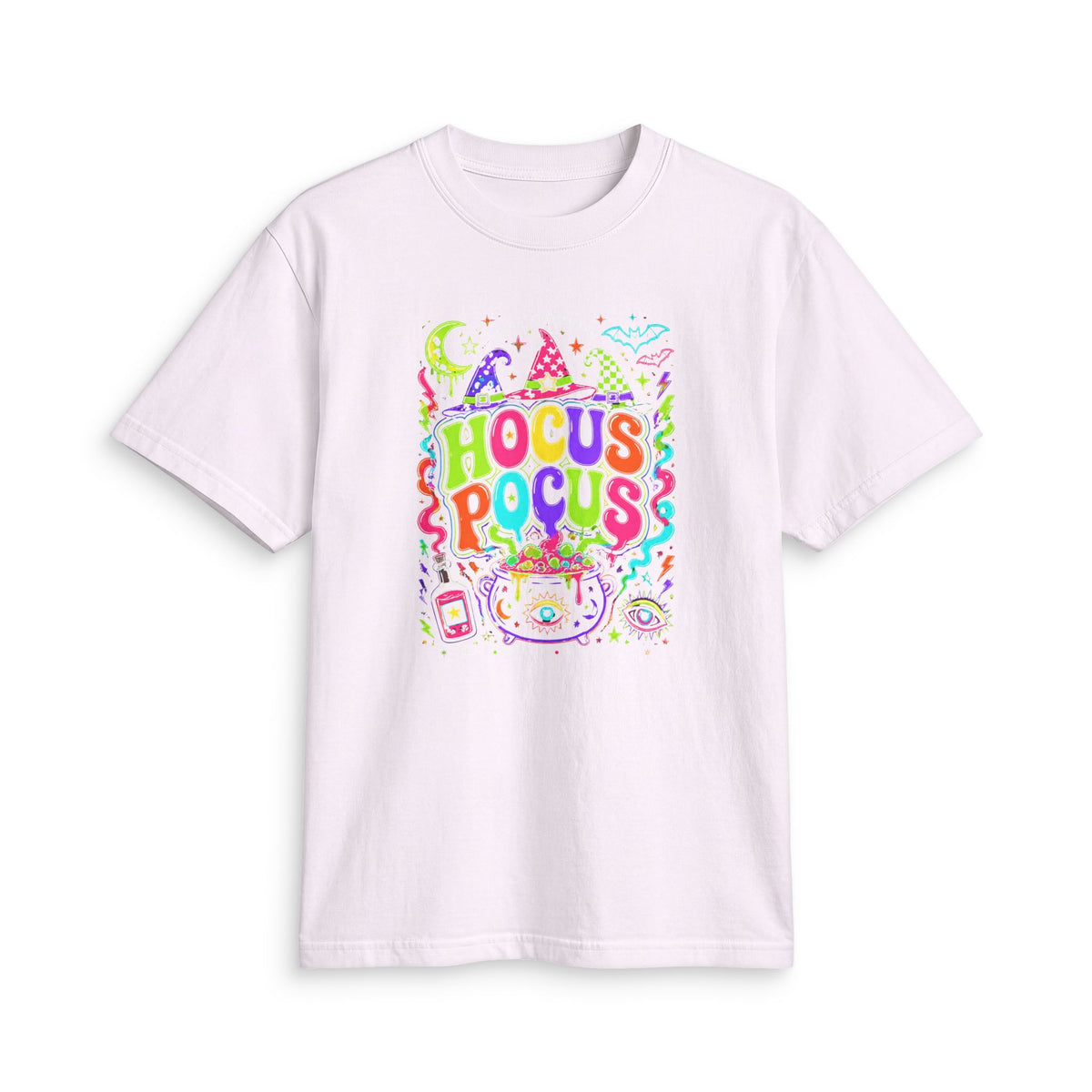 Hocus Pocus Colorful Halloween Tee