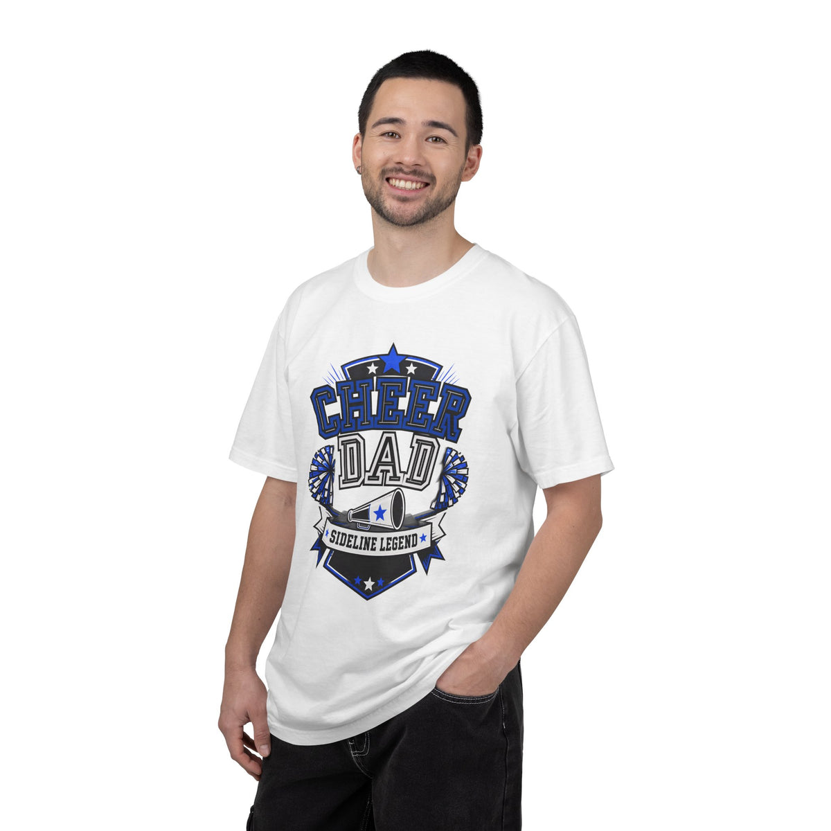Cheer Dad T-Shirt — Sideline Legend Dad Shirt for Cheer Supporters