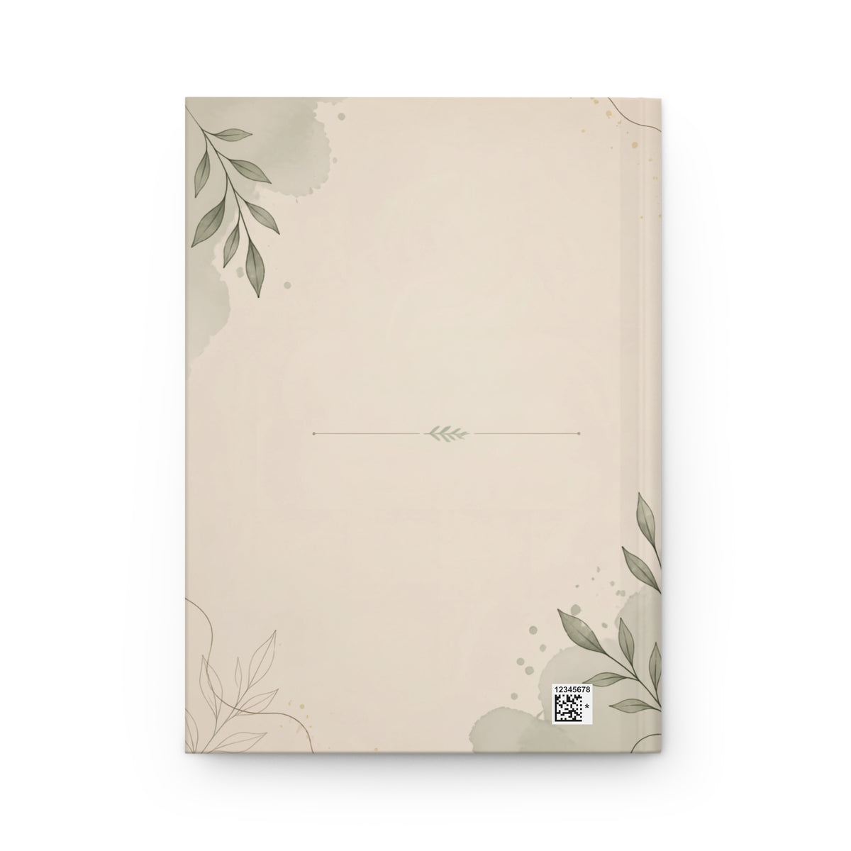 Watch Me Rise Hardcover Journal — "I'm Rewriting My Story" Inspirational Lined Notebook