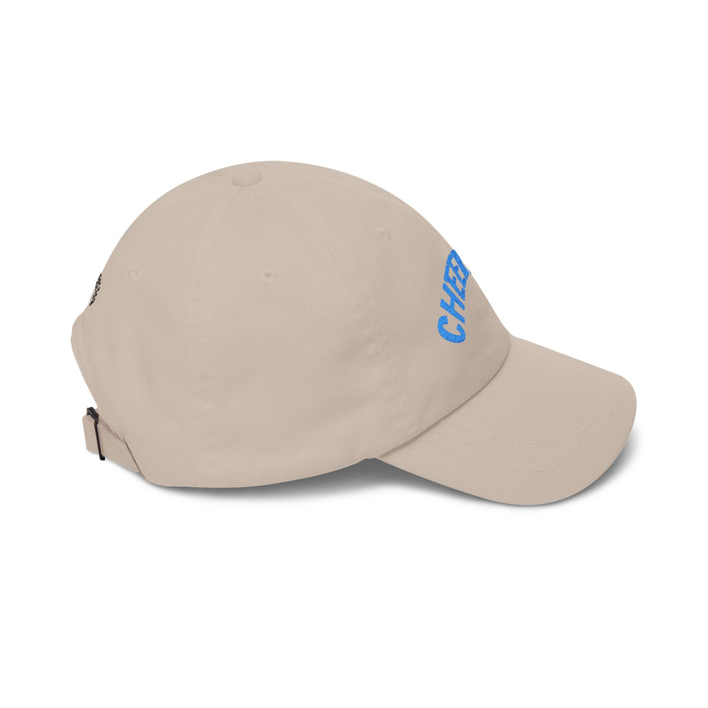 Cheer Mom Dad Cap — Embroidered ‘CHEER MOM’ Front & ‘On My Cheer Era’ Back