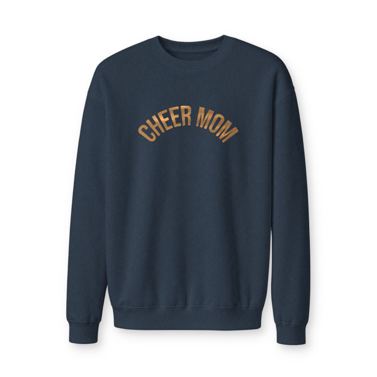 Cheer Mom Crewneck Sweatshirt — Personalized Back Name Fleece