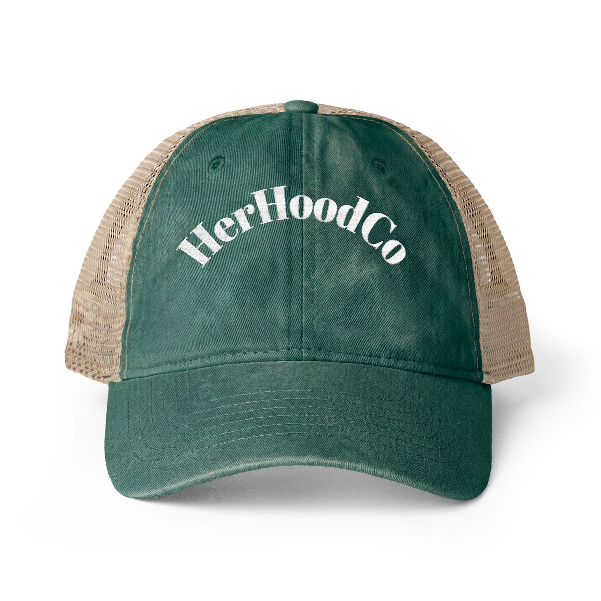 Women's Washed Mesh-Back Cap