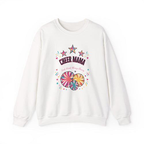 Cheer Mama Loud & Proud Crewneck Sweatshirt – Retro Spirit Design