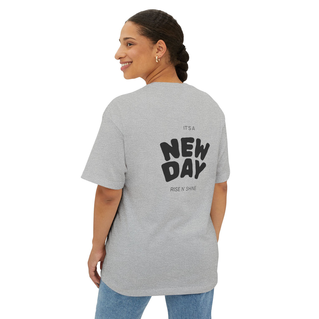 The Work Starts Now Oversized Cheer Season Tee