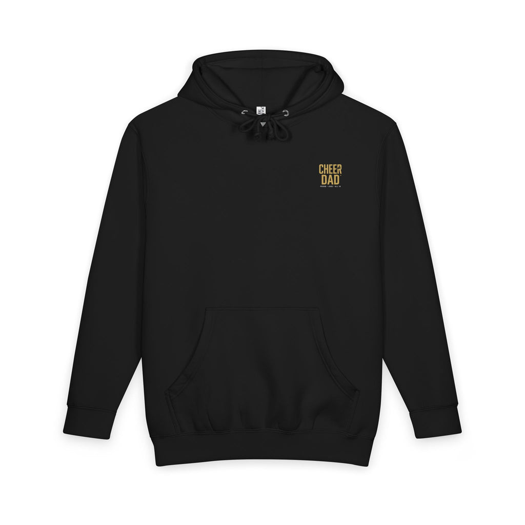 Cheer Dad Hoodie — Proud Loud All In High School Cheer Dad Pullover