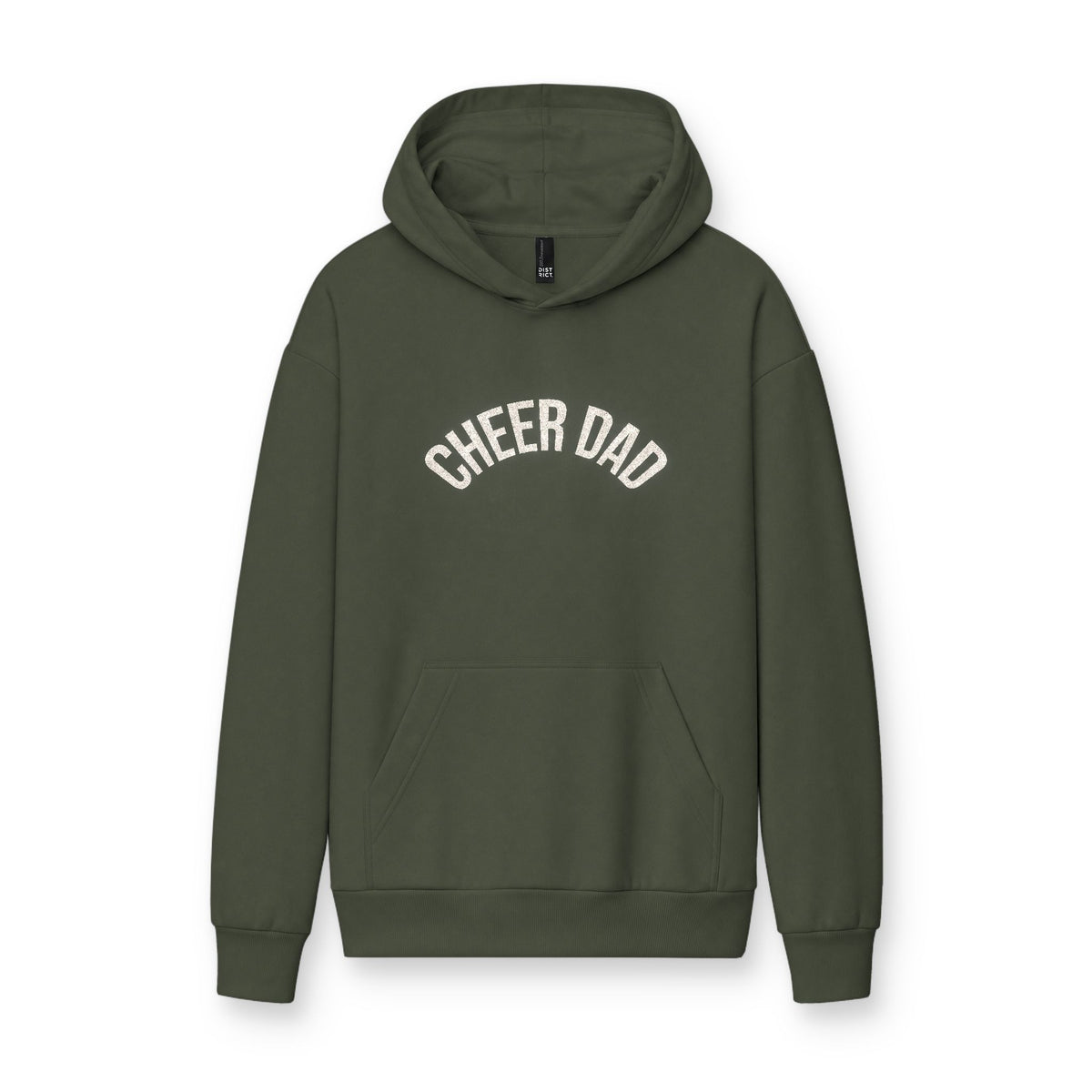 Cheer Dad Hoodie – Classic Arch Logo Heavyweight Fleece